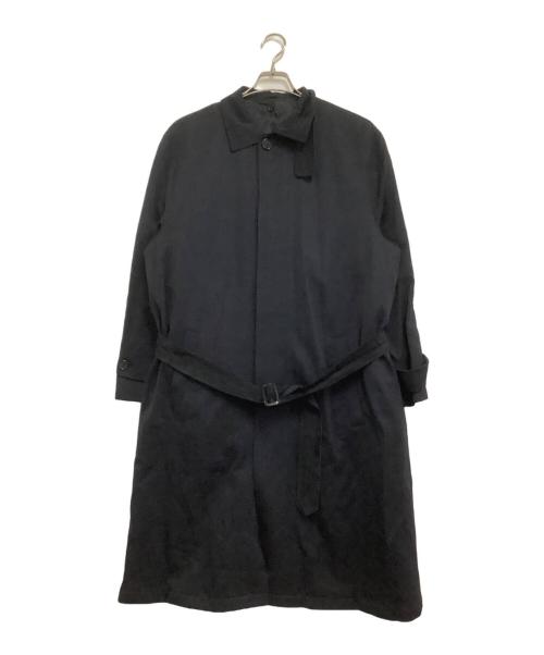 ERMENEGILDO ZEGNA（エルメネジルド・ゼニア）ERMENEGILDO ZEGNA (エルメネジルド・ゼニア) ライナ付きコート ブラック サイズ:XSの古着・服飾アイテム