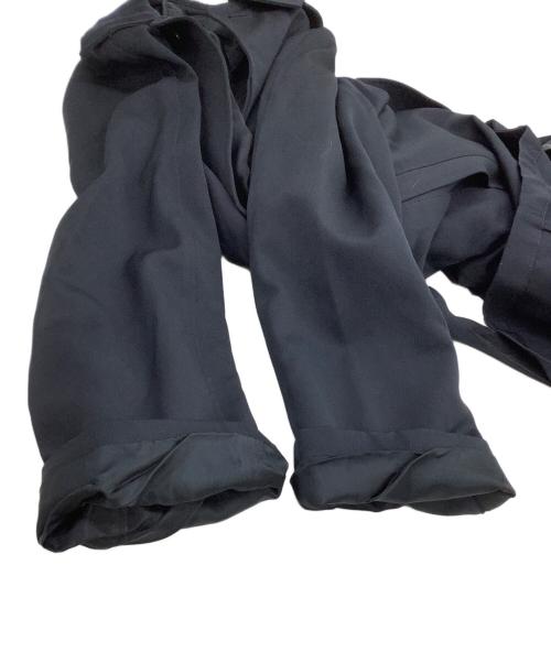 ERMENEGILDO ZEGNA（エルメネジルド・ゼニア）ERMENEGILDO ZEGNA (エルメネジルド・ゼニア) ライナ付きコート ブラック サイズ:XSの古着・服飾アイテム