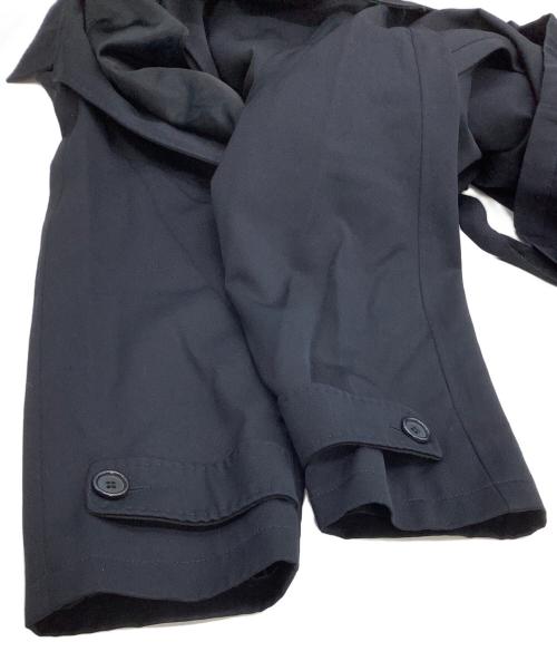 ERMENEGILDO ZEGNA（エルメネジルド・ゼニア）ERMENEGILDO ZEGNA (エルメネジルド・ゼニア) ライナ付きコート ブラック サイズ:XSの古着・服飾アイテム