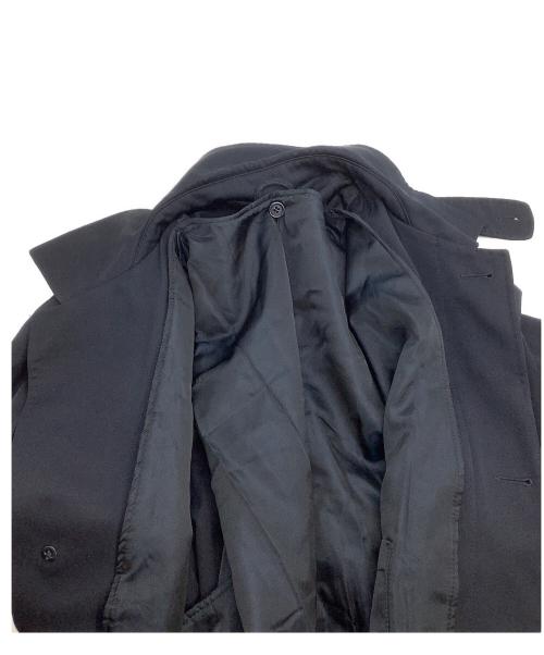 ERMENEGILDO ZEGNA（エルメネジルド・ゼニア）ERMENEGILDO ZEGNA (エルメネジルド・ゼニア) ライナ付きコート ブラック サイズ:XSの古着・服飾アイテム