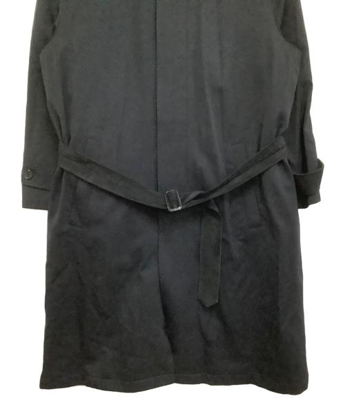 ERMENEGILDO ZEGNA（エルメネジルド・ゼニア）ERMENEGILDO ZEGNA (エルメネジルド・ゼニア) ライナ付きコート ブラック サイズ:XSの古着・服飾アイテム