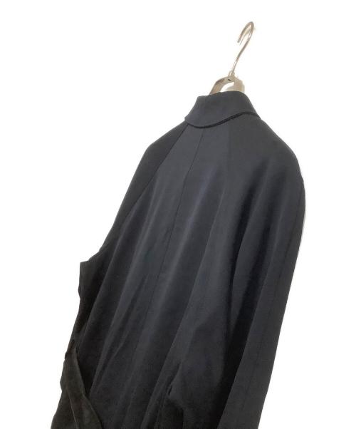 ERMENEGILDO ZEGNA（エルメネジルド・ゼニア）ERMENEGILDO ZEGNA (エルメネジルド・ゼニア) ライナ付きコート ブラック サイズ:XSの古着・服飾アイテム