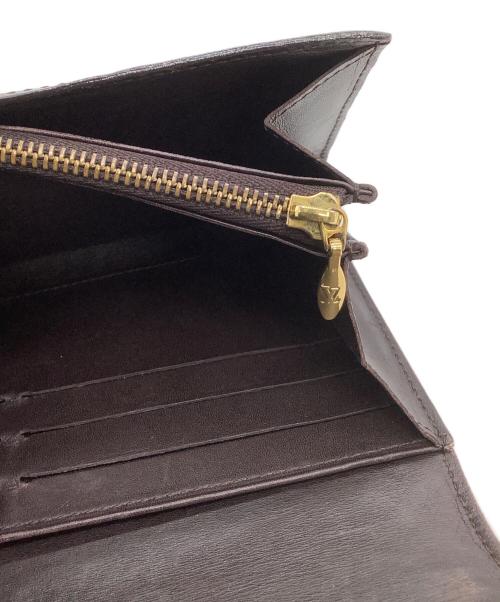 LOUIS VUITTON（ルイ ヴィトン）LOUIS VUITTON (ルイ ヴィトン) 長財布 ヴェルニ ポルトフォイユ・サラ アマラントの古着・服飾アイテム