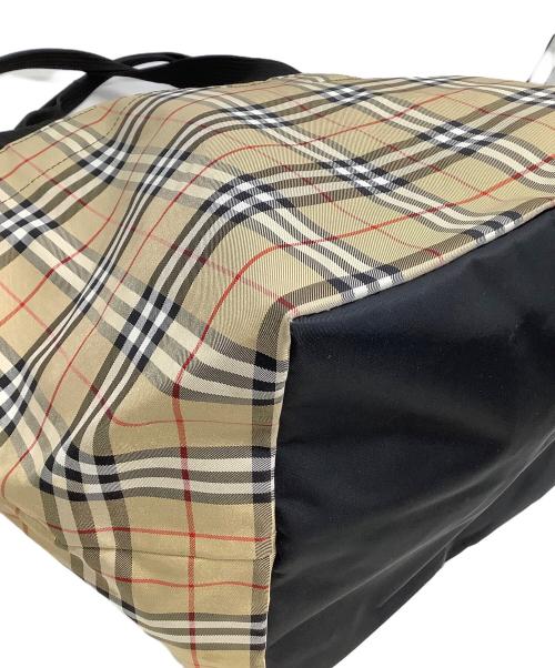 Burberry's of LONDON（バーバリー）Burberry's of LONDON (バーバリー) トートバッグ ノバチェック ベージュ×ブラックの古着・服飾アイテム