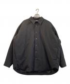 CTHYシティ）の古着「HIGH-END AEROGEL SHIRTS BLOUSON　TECHTWEEDバージョン」｜グレー