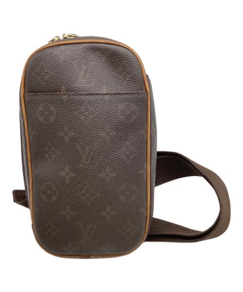 LOUIS VUITTON（ルイ ヴィトン）LOUIS VUITTON (ルイ ヴィトン) ポシェット　モノグラム　ポシェットガンジュ ブラウンの古着・服飾アイテム
