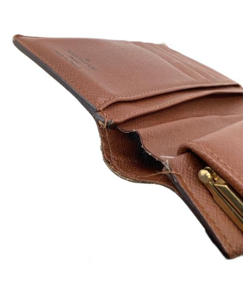 LOUIS VUITTON（ルイ ヴィトン）LOUIS VUITTON (ルイ ヴィトン) 2つ折り財布　モノグラム　ポルトモネ・ビエ・ヴィエノワ ブラウンの古着・服飾アイテム