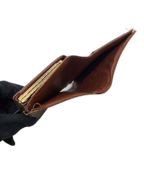 LOUIS VUITTON（ルイ ヴィトン）LOUIS VUITTON (ルイ ヴィトン) 2つ折り財布　モノグラム　ポルトモネ・ビエ・ヴィエノワ ブラウンの古着・服飾アイテム