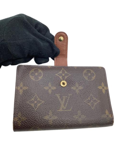 LOUIS VUITTON（ルイ ヴィトン）LOUIS VUITTON (ルイ ヴィトン) 2つ折り財布　モノグラム　ポルトモネ・ビエ・ヴィエノワ ブラウンの古着・服飾アイテム