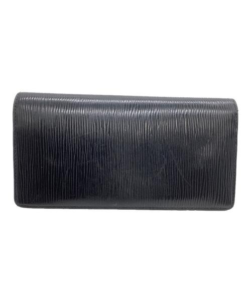 LOUIS VUITTON（ルイ ヴィトン）LOUIS VUITTON (ルイ ヴィトン) 長財布 エピ ブラックの古着・服飾アイテム