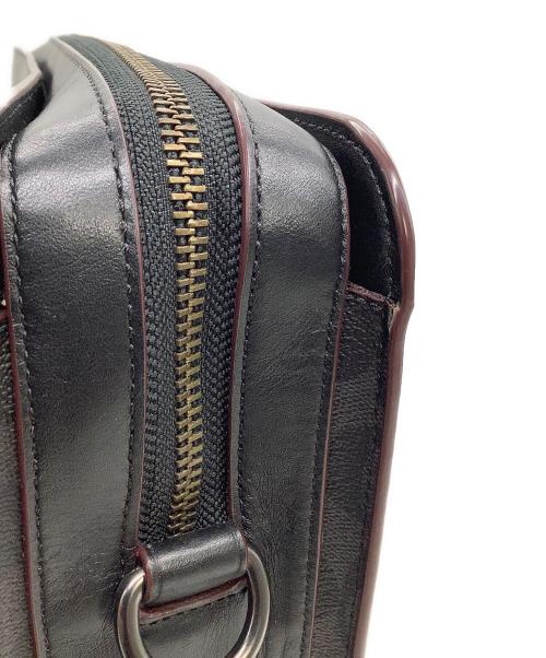 COACH（コーチ）COACH (コーチ) ビジネスバッグ シグネチャー ブラック×グレーの古着・服飾アイテム