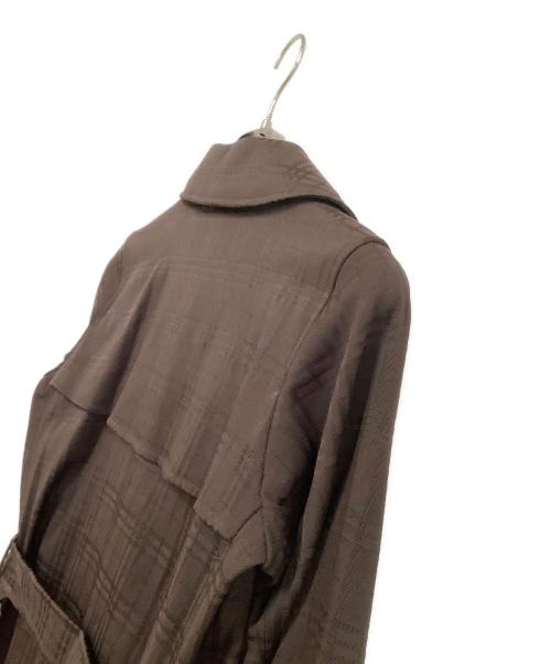 BURBERRY（バーバリー）BURBERRY (バーバリー) ステンカラーコート ブラウン サイズ:38の古着・服飾アイテム