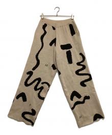 PAMM（パム）の古着「ニットパンツ」｜ブラウン