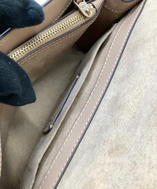 COACH（コーチ）COACH (コーチ) ショルダーバッグ シグネチャー クレオパイソン柄 ベージュの古着・服飾アイテム