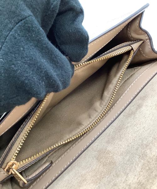 COACH（コーチ）COACH (コーチ) ショルダーバッグ シグネチャー クレオパイソン柄 ベージュの古着・服飾アイテム