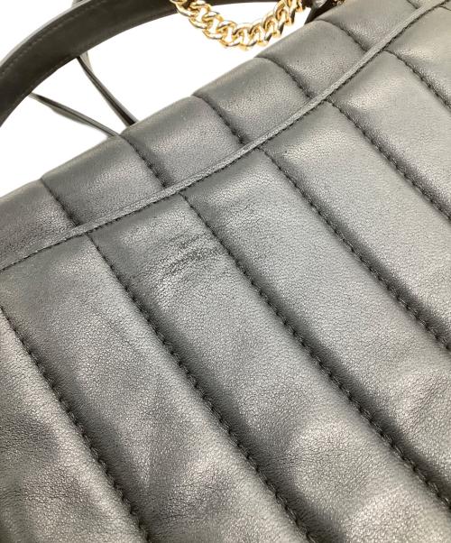 COACH（コーチ）COACH (コーチ) キルティングショルダーバッグ ブラックの古着・服飾アイテム
