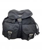 PRADAプラダ）の古着「ナイロンリュック」｜ブラック