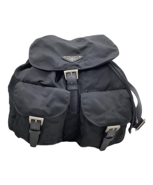 PRADA（プラダ）PRADA (プラダ) ナイロンリュック ブラックの古着・服飾アイテム
