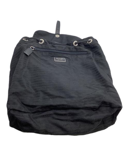 PRADA（プラダ）PRADA (プラダ) ナイロンリュック ブラックの古着・服飾アイテム
