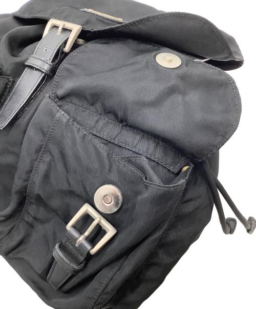 PRADA（プラダ）PRADA (プラダ) ナイロンリュック ブラックの古着・服飾アイテム