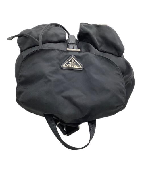 PRADA（プラダ）PRADA (プラダ) ナイロンリュック ブラックの古着・服飾アイテム