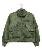 WILD THINGSワイルドシングス）の古着「ブルゾン」｜グリーン