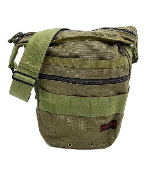BRIEFING（ブリーフィング）BRIEFING (ブリーフィング) ショルダーバッグ　DAY TRIPPER カーキの古着・服飾アイテム