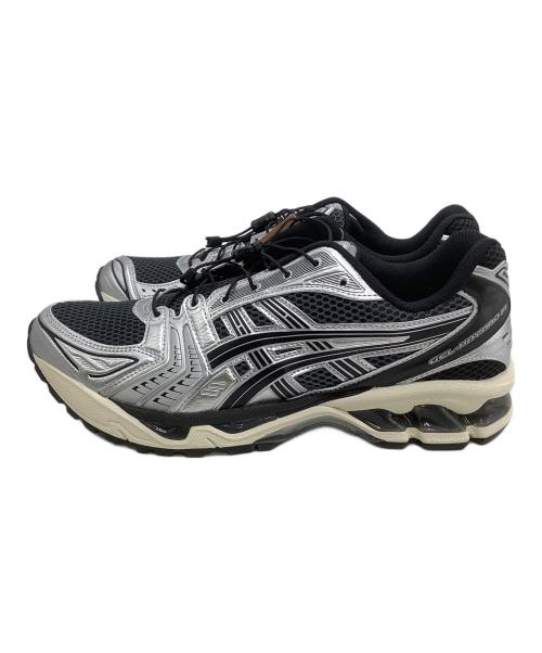 asics（アシックス）asics (アシックス) ローカットスニーカー 	GEL-KAYANO 14 ブラック×シルバー サイズ:27 未使用品の古着・服飾アイテム