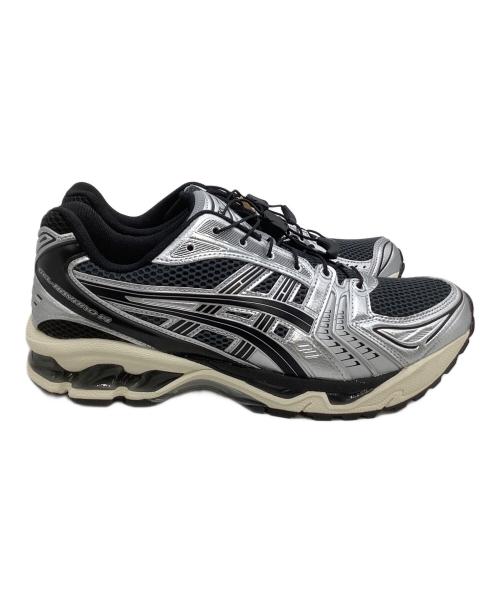 asics（アシックス）asics (アシックス) ローカットスニーカー 	GEL-KAYANO 14 ブラック×シルバー サイズ:27 未使用品の古着・服飾アイテム