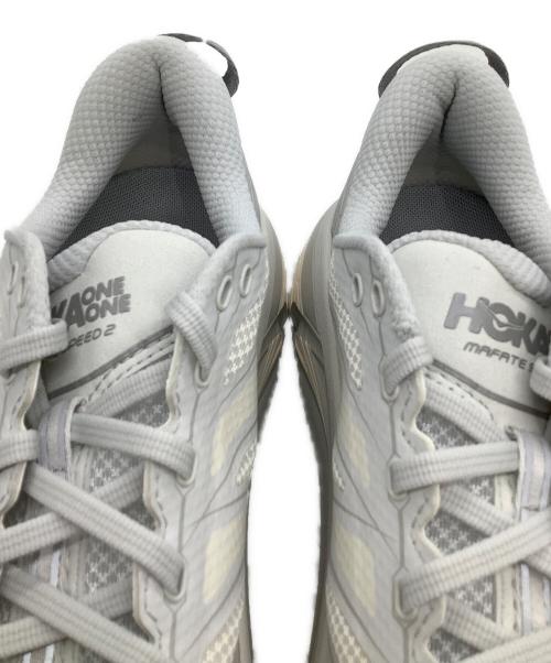 HOKAONEONE（ホカオネオネ）HOKAONEONE (ホカオネオネ) ローカットスニーカー MAFATE SPEED 2 ホワイト サイズ:27の古着・服飾アイテム