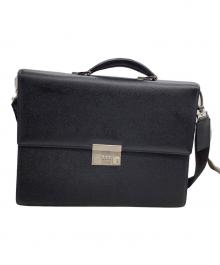 BALLY（バリー）の古着「2WAYブリーフケース」｜ブラック