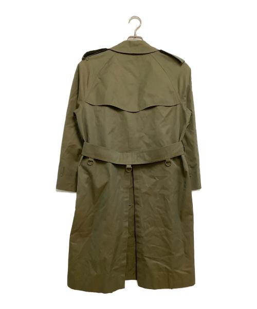 Burberry's（バーバリーズ）Burberry's (バーバリーズ) トレンチコート　玉虫色  カーキ サイズ:90-165の古着・服飾アイテム