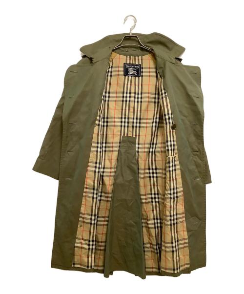 Burberry's（バーバリーズ）Burberry's (バーバリーズ) トレンチコート　玉虫色  カーキ サイズ:90-165の古着・服飾アイテム