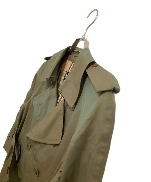 Burberry's（バーバリーズ）Burberry's (バーバリーズ) トレンチコート　玉虫色  カーキ サイズ:90-165の古着・服飾アイテム