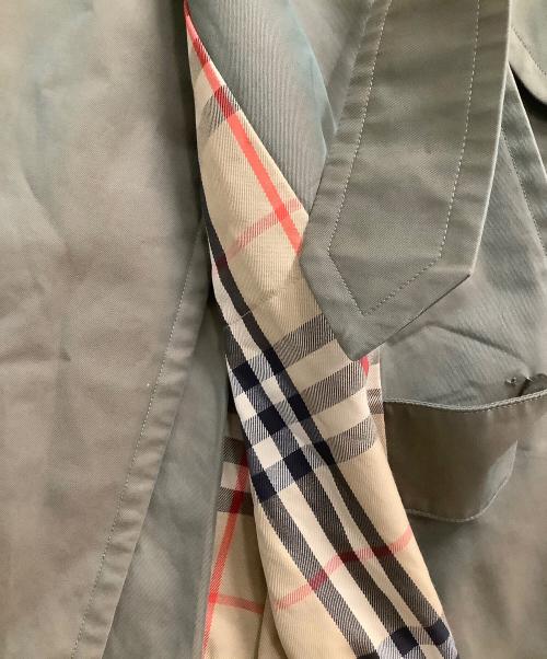 Burberry's（バーバリーズ）Burberry's (バーバリーズ) トレンチコート　玉虫色  カーキ サイズ:90-165の古着・服飾アイテム