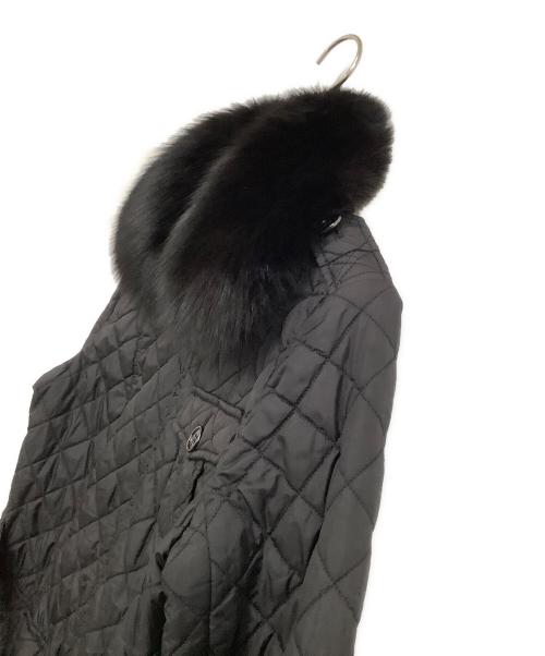 BURBERRY LONDON（バーバリーロンドン）BURBERRY LONDON (バーバリーロンドン) キルティングコート ブラック サイズ:Mの古着・服飾アイテム