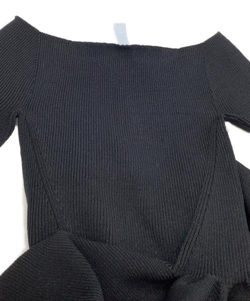 CFCL（シーエフシーエル）CFCL (シーエフシーエル) 長袖ワンピース ブラック サイズ:3の古着・服飾アイテム