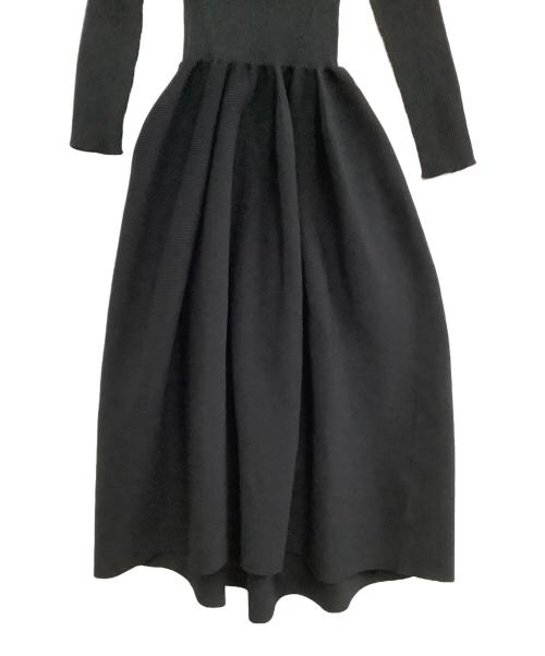 CFCL（シーエフシーエル）CFCL (シーエフシーエル) 長袖ワンピース ブラック サイズ:3の古着・服飾アイテム