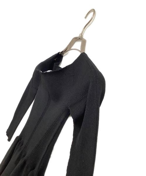 CFCL（シーエフシーエル）CFCL (シーエフシーエル) 長袖ワンピース ブラック サイズ:3の古着・服飾アイテム