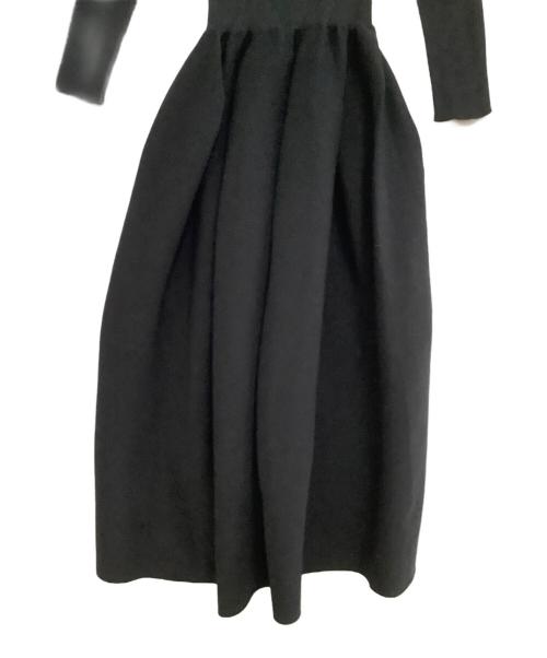CFCL（シーエフシーエル）CFCL (シーエフシーエル) 長袖ワンピース ブラック サイズ:3の古着・服飾アイテム