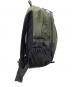 中古・古着 THE NORTH FACE (ザ ノース フェイス) リュック カーキ×ブラック：9000円