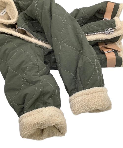 Name.（ネーム）Name. (ネーム) キルティングジャケット　QUILT BOMBER JACKET カーキ×ベージュ サイズ:1の古着・服飾アイテム