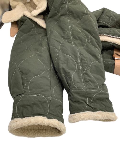 Name.（ネーム）Name. (ネーム) キルティングジャケット　QUILT BOMBER JACKET カーキ×ベージュ サイズ:1の古着・服飾アイテム