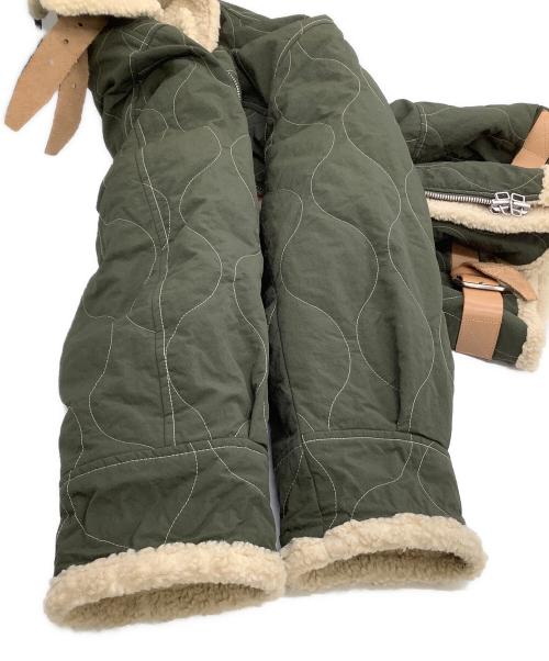 Name.（ネーム）Name. (ネーム) キルティングジャケット　QUILT BOMBER JACKET カーキ×ベージュ サイズ:1の古着・服飾アイテム