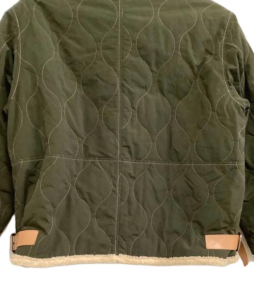 Name.（ネーム）Name. (ネーム) キルティングジャケット　QUILT BOMBER JACKET カーキ×ベージュ サイズ:1の古着・服飾アイテム
