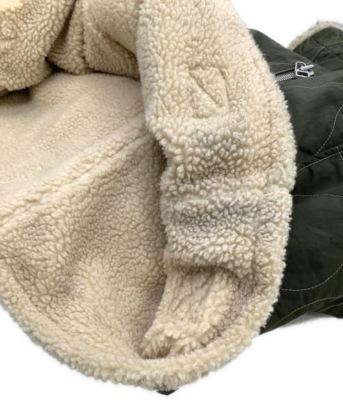 Name.（ネーム）Name. (ネーム) キルティングジャケット　QUILT BOMBER JACKET カーキ×ベージュ サイズ:1の古着・服飾アイテム