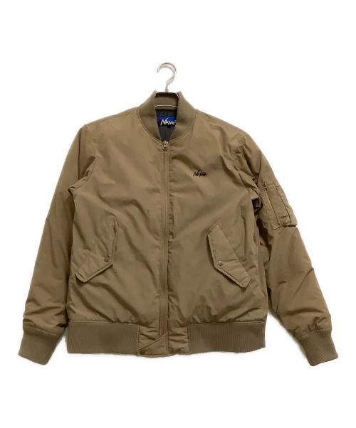 NANGA（ナンガ）NANGA (ナンガ) ダウンジャケット ブラウン サイズ:Lの古着・服飾アイテム