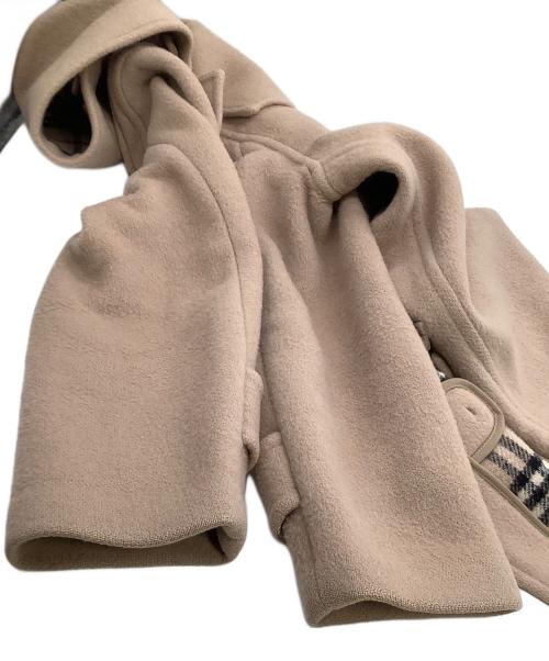 BURBERRY LONDON（バーバリーロンドン）BURBERRY LONDON (バーバリーロンドン) ダッフルコート　裏地ノバチェック ベージュ サイズ:12 REの古着・服飾アイテム