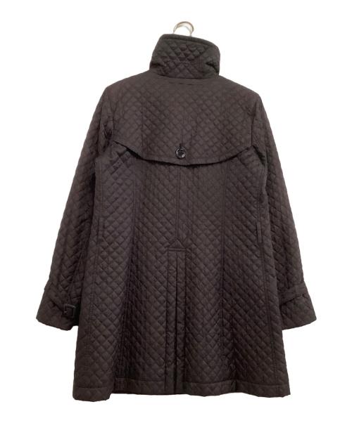 BURBERRY LONDON（バーバリーロンドン）BURBERRY LONDON (バーバリーロンドン) キルティングコート　裏地ノバチェック ブラック サイズ:40の古着・服飾アイテム