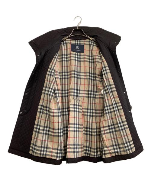 BURBERRY LONDON（バーバリーロンドン）BURBERRY LONDON (バーバリーロンドン) キルティングコート　裏地ノバチェック ブラック サイズ:40の古着・服飾アイテム